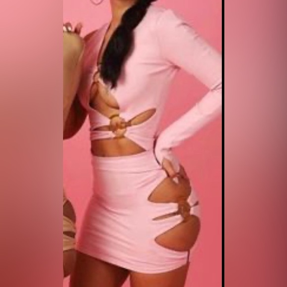 1️⃣5️⃣7️⃣ BRAND NEW! Bad Society Club pink skirt and top. Looks so good on. - Picture 4 of 4